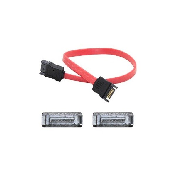 Add-On Addon 5 Pack Of 45.72Cm (18.00In) Sata Male To Male Red Cable SATAMM18IN-5PK - main